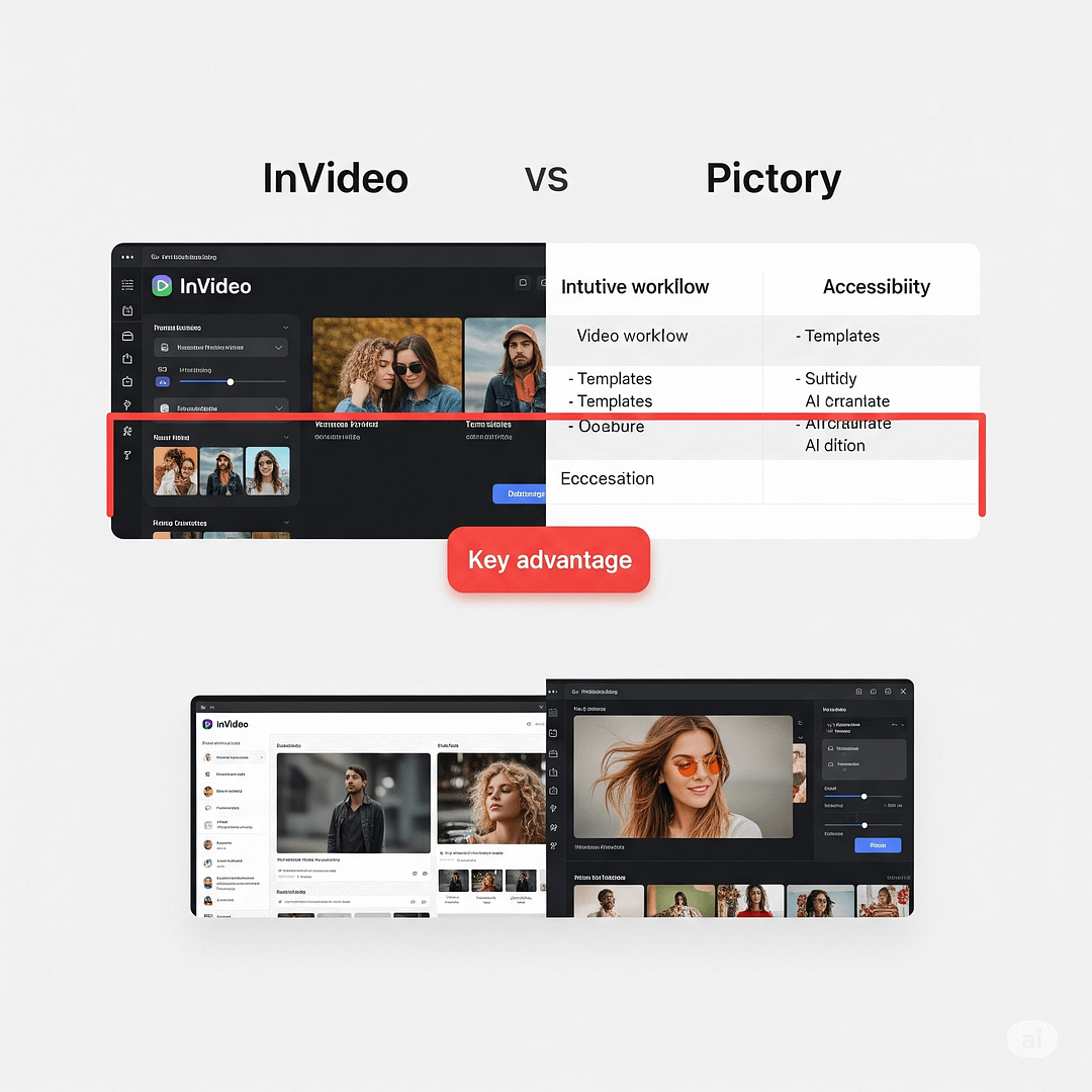 InVideo vs Pictory Which AI video tool is better?